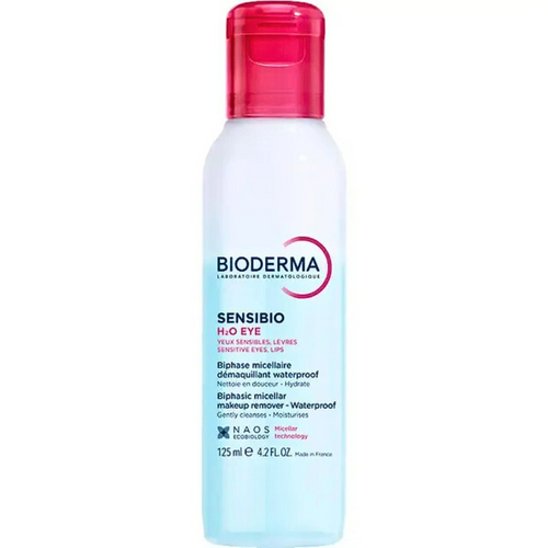 Bioderma Sensibio H2O Eye Biphasic Micellar Waterproof Makeup Remover for Sensitive Eyes & Lips