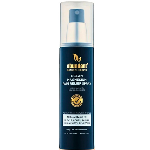 Abundant Natural Health Ocean Magnesium Pain Relief Spray 100mL Abundant Natural Health Ocean Magnesium Pain Relief Spray 100mL