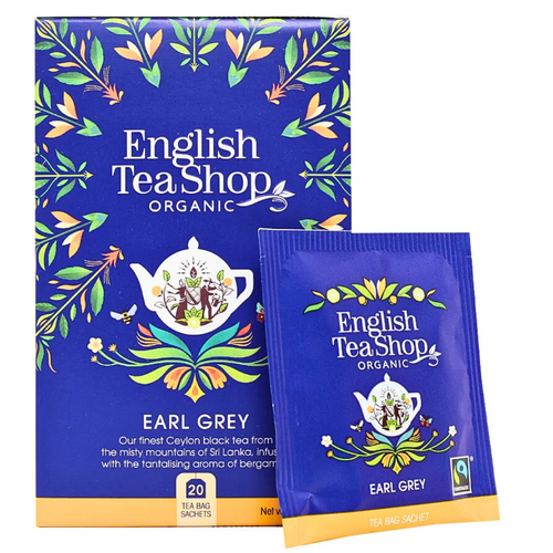 English Tea Shop Organic Earl Grey Tea 20 Sachets English Tea Shop Organic Earl Grey Tea 20 Sachets