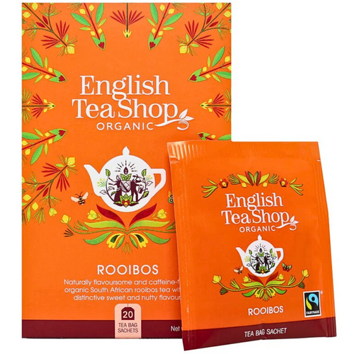 English Tea Shop Organic Rooibos Tea 20 Sachets English Tea Shop Organic Rooibos Tea 20 Sachets