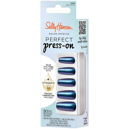 Sally Hansen Salon Effects Perfect Press-On Hyp-Nautical 30pack Sally Hansen Salon Effects Perfect Press-On Hyp-Nautical 30pack