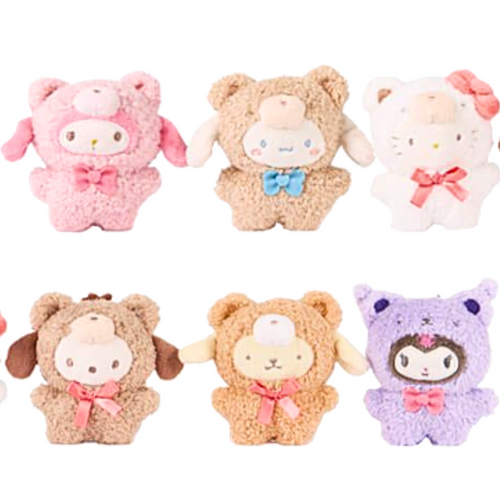 Hello Kitty And Friends Café Latte Plushs