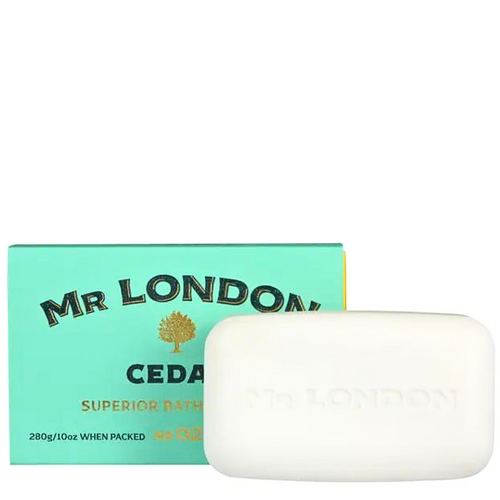 Mr London Cedar Soap Bar out of the box image
