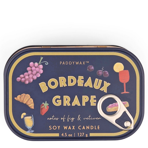 Paddywax Bistro Tin Candle Bordeaux Grapes Fig And Vetiver 27g Paddywax Bistro Tin Candle Bordeaux Grapes Fig And Vetiver 27g