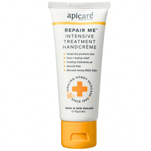 Apicare New Zealand Hand Cream Repair Me Intensive Treatment Manuka Honey MGO 500+ 70g