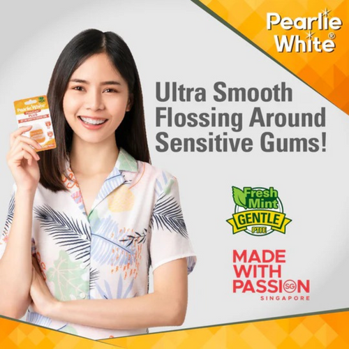 Pearlie White FlossCare Plus For Sensitive Gums