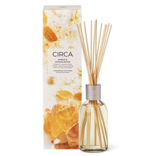 Circa Home Amber & Sandalwood Fragrance Diffuser 250ml Circa Home Amber & Sandalwood Fragrance Diffuser 250ml