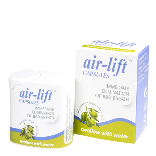 Air-Lift Capsules With Extra Virgin Olive Oil For Halitosis Bad Breath 40 capsules Air-Lift Capsules With Extra Virgin Olive Oil For Halitosis Bad Breath 40 capsules