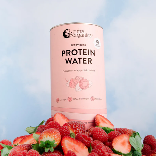 Nutra Organics Protein Water Berry Bliss Flavour 450g