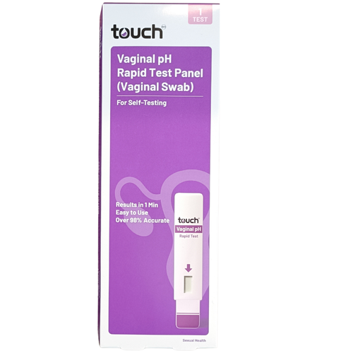 Touch Bio Vaginal pH rapid test Panel Vaginal Swab for Self Testing 1 Test Touch Bio Vaginal pH rapid test Panel Vaginal Swab for Self Testing 1 Test