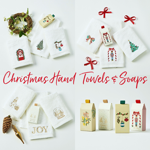 Pilbeam Living Hand Towels And Soaps Collection