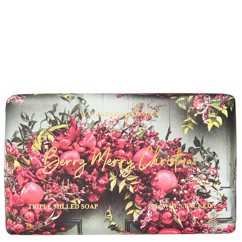 Wavertree Soap Bar Berry Merry Christmas 200g Wavertree Soap Bar Berry Merry Christmas 200g