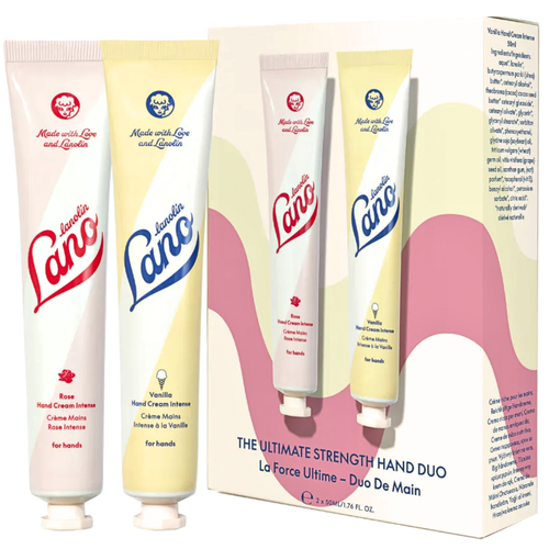 Lanolin Lano The Ultimate Strength Hand Duo Rose And Vanilla 2 x 50 mL