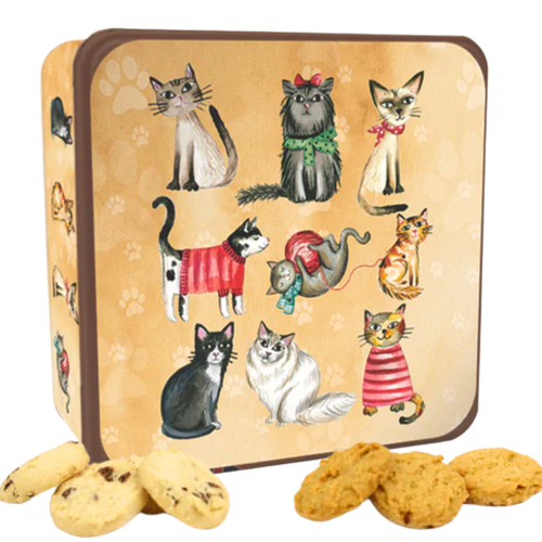 Grandma Wild's Embossed Cats In Jumpers 160g