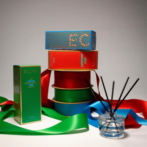 Ecoya Holiday Hibiscus & Bergamot Mini Reed Diffuser 100ml