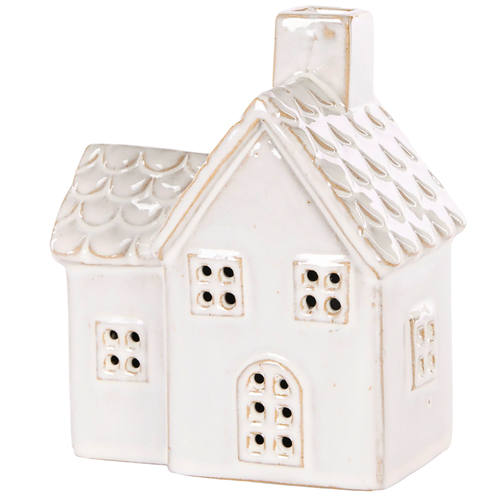 Holly And Ivy Christmas Ceramic LED Festive Village House 15.8cm