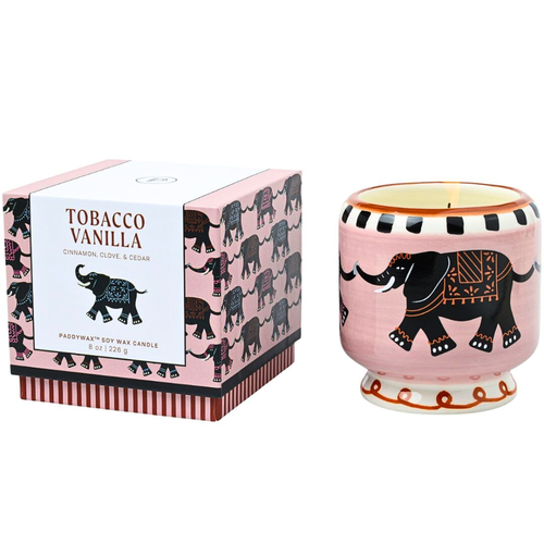 Paddywax A Dopo Candle Tobacco Vanilla Fragrance Elephant 226g