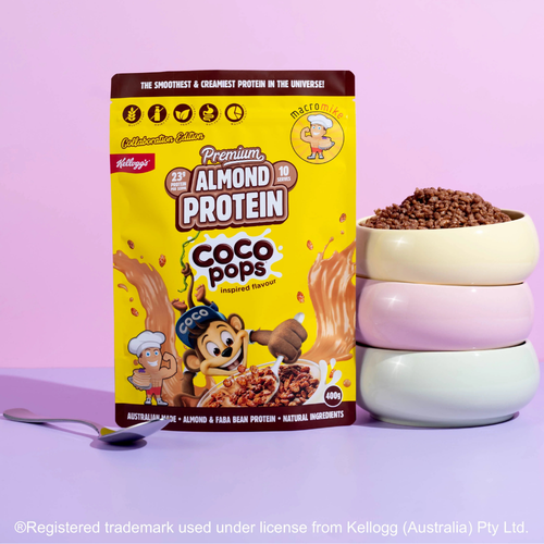 Macro Mike Kellogg's Almond Protein Coco Pops 400g