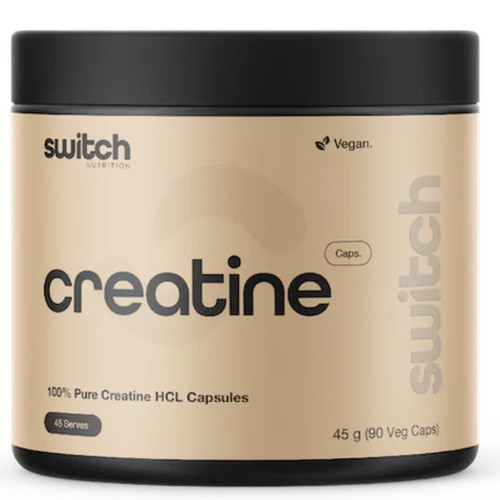 Switch Nutrition Creatine HCL 90 Capsules Vegan