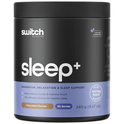 Switch Nutrition Sleep+ Magnesium Powder Chocolate Flavour 240g