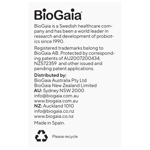 BioGaia Gastrus Pure Action 30 Capsules