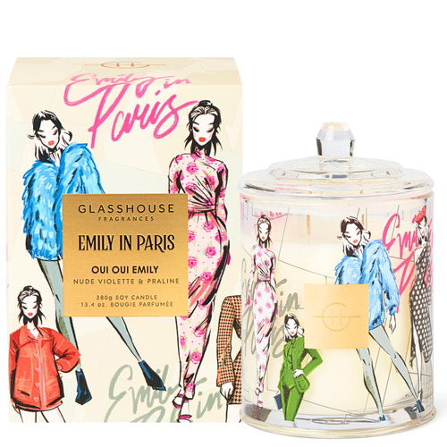 Glasshouse Fragrances Candle Emily in Paris Oui Oui Emily
