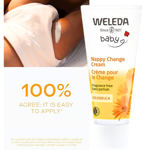 Weleda Baby Nappy Change Cream Calendula Fragrance Free 75mL