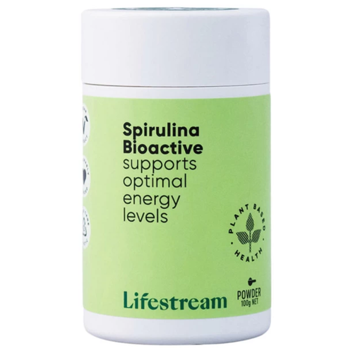 Lifestream Spirulina Bioactive Powder 100g [Expiry: 02/2026]