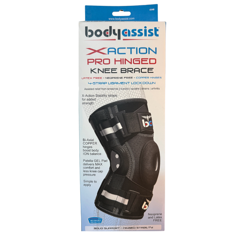 Bodyassist X-Action Pro Hinged Knee Brace Latex Free Size XL 1 Piece product image