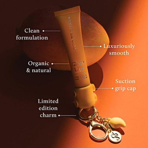 Eco By Sonya Glory Lips Mango And Vanilla With Charm 15mL benefits image