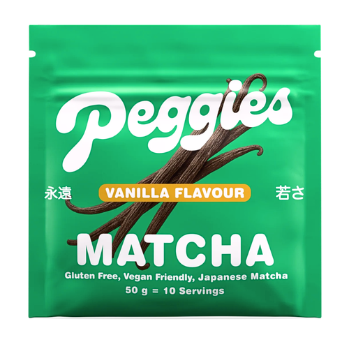 Peggies Vanilla Matcha 50g product image front