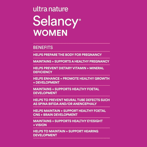 Ultra Nature Selancy Women 30 Tablets product decription
