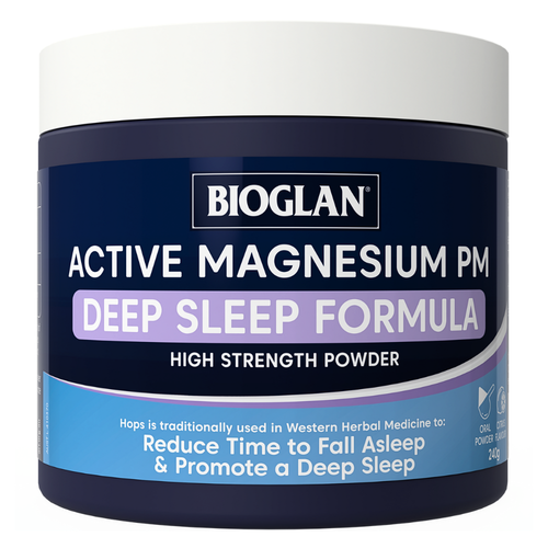Bioglan Active Magnesium PM Deep Sleep Powder 240g product image