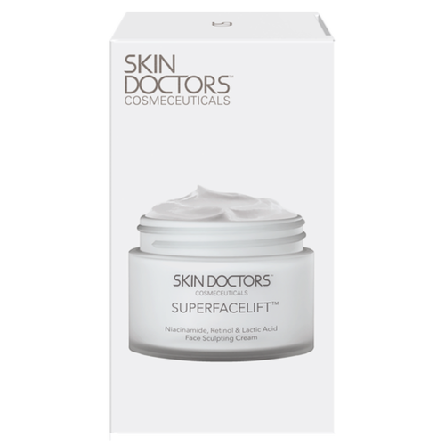 Skin Doctors Superfacelift Face Sculpting Cream 50mL packaging image