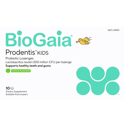 BioGaia Prodentis Kids Probiotic Supplements Apple 10 Lozenges product image