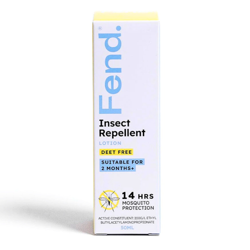 Fend Travel Pump Insect Repellent Lotion packaging image