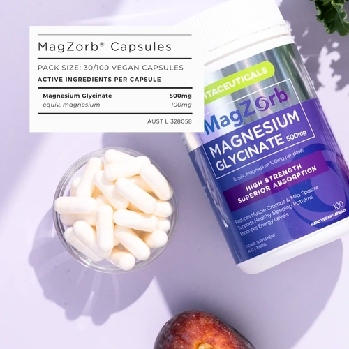 Vitaceuticals MagZorb Magnesium Glycinate 30 Tablets ingredient list