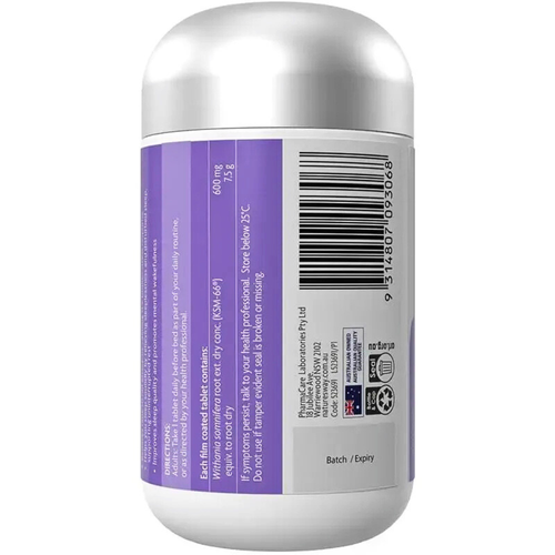 Nature's Way Sound Sleep Support 30 Tablets side view