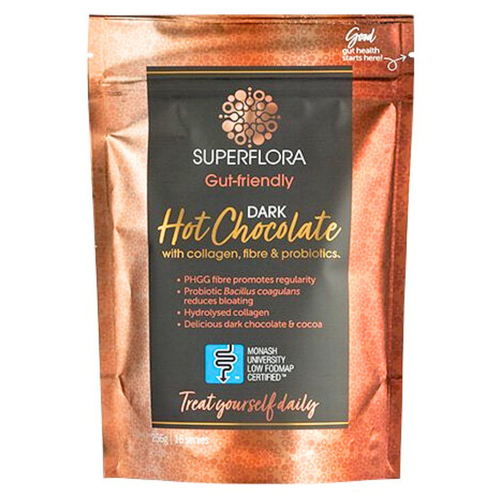 Noisy Gut Superflora Collagen, Fibre & Probiotics Hot Chocolate 256g product image