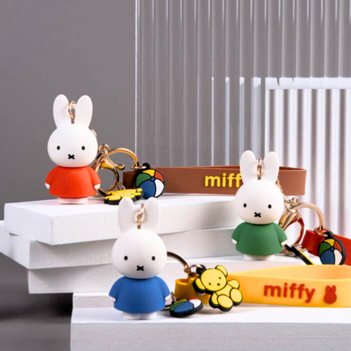Miffy Classic Red Pendant Keyring full range image