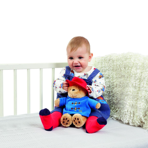 Paddington Classic Cuddly Bear 20cm with child