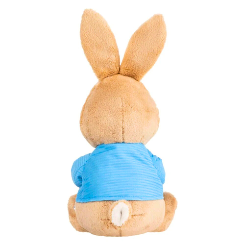 Peter Rabbit Holding Carrot Soft Toy 35cm back view