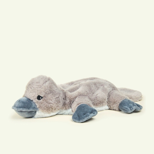 Warmies Platypus Plush Microwavable Heat Pack side view