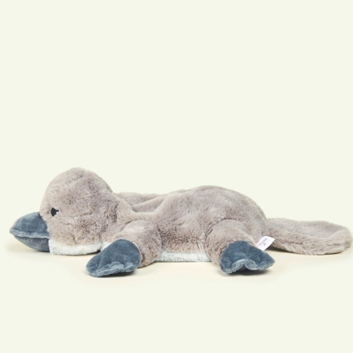 Warmies Platypus Plush Microwavable Heat Pack side view