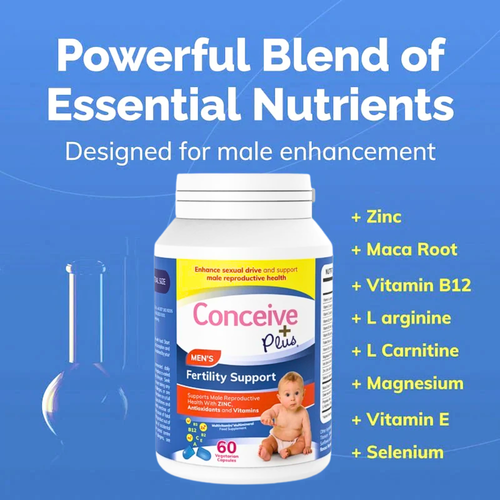 Conceive Plus Men's Fertility Support Supplement 60 Capsules product benefits