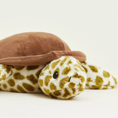 Warmies Turtle Plush Microwavable Heat Pack close up image