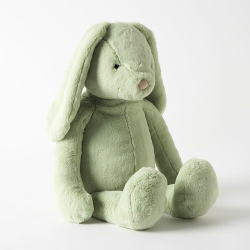 Jiggle & Giggle Mint Bunny Soft Toy Extra Large side view image