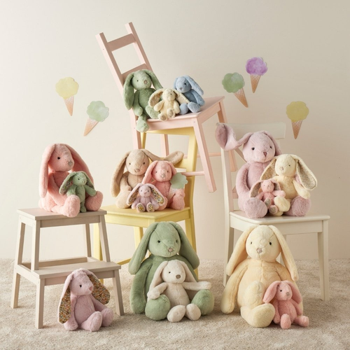 Jiggle & Giggle Mint Bunny Soft Toy collection