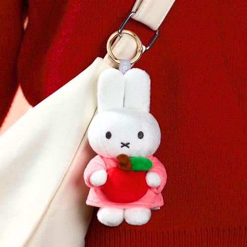Miffy with Apple Keyring 13cm product image showcase