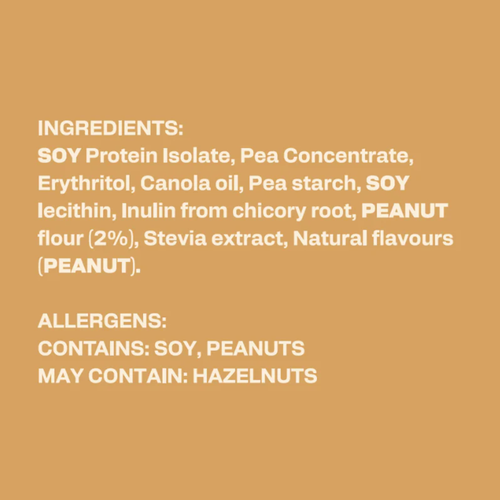 Low Carb Emporium Protein Cereal Peanut Butter Flavour 250g ingredient list